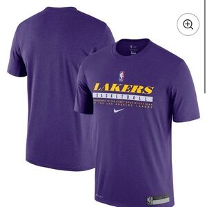Nike Los Angeles Lakers Nike Purple Legend Practice Performance T-Shirt Size XL